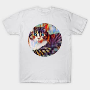 Anxious floppy cat T-Shirt